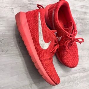 NIKE 2016 Roshe One NM Flyknit 'Bright Crimson’